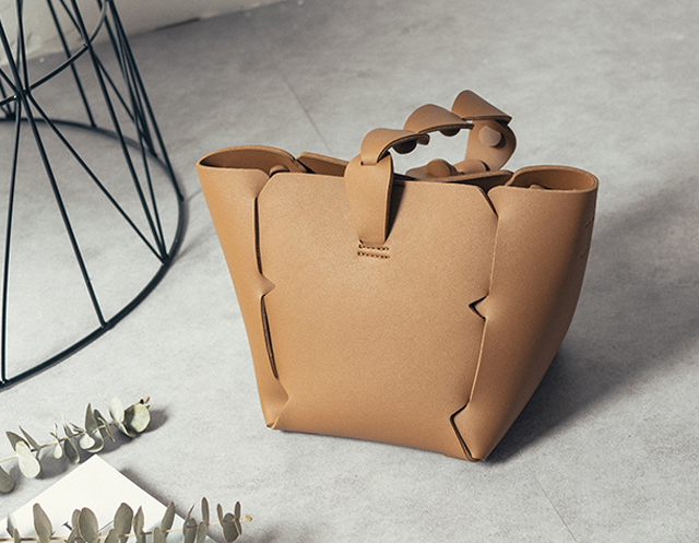 New Two Way Buckets Mini Back Embroidery Handle Ba