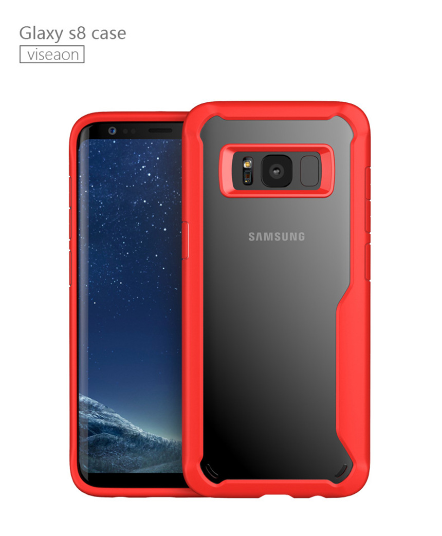 New Tank Bumper Clear Galaxy Case S8 + durable tra