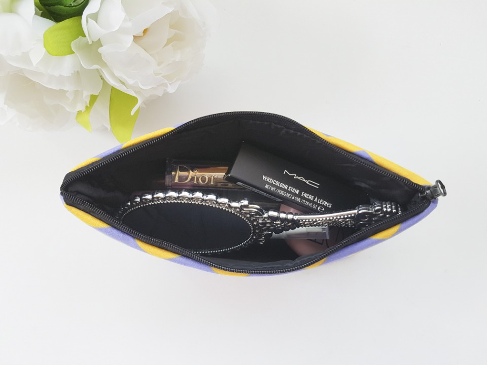New Cosmetic Pouch 18 lips printing bag case 20 wo