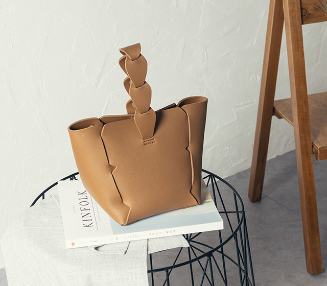 New Two Way Buckets Mini Back Embroidery Handle Ba