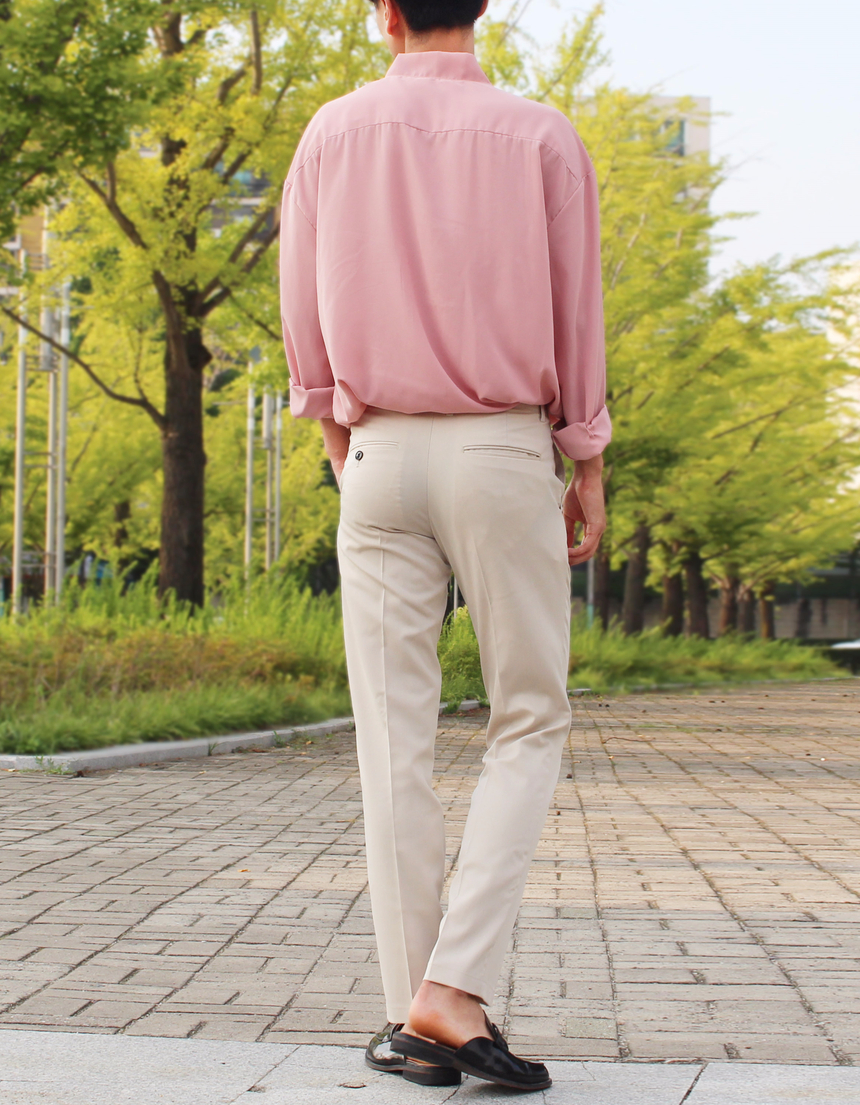 New Men's Pants Beige Men Slax Slacks Cody Pant
