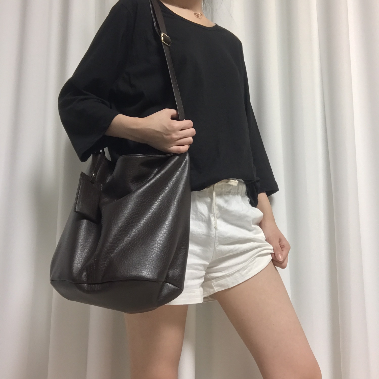 New Women's Bags Leather briefcase bag