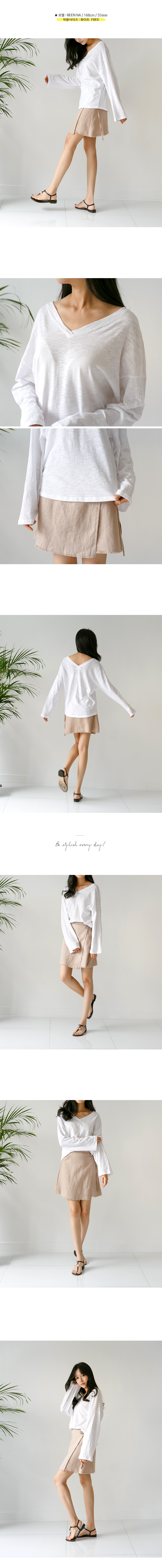 New Ribbon Striped Shirt One Piece T-shirt Shoppin