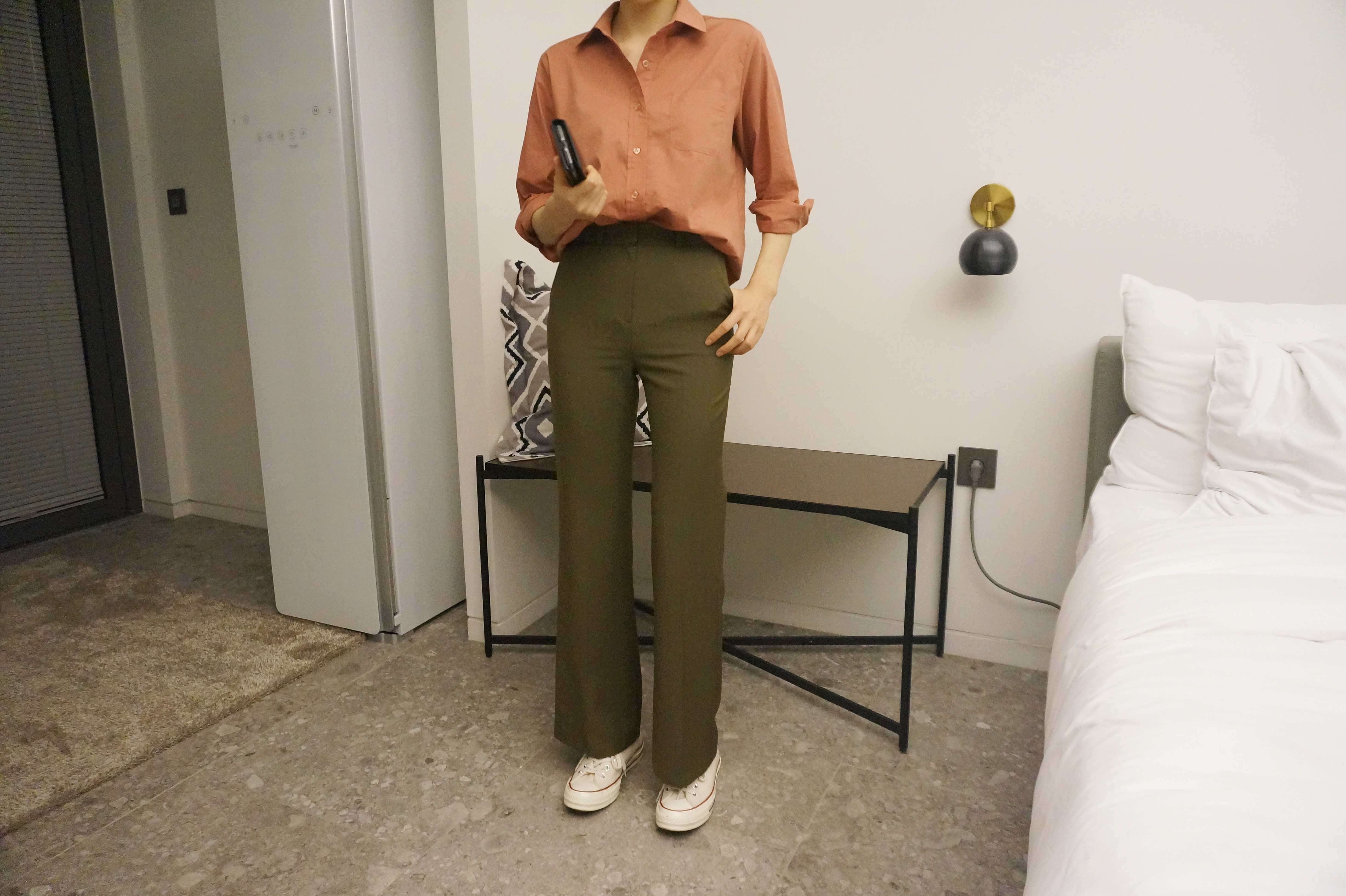 New Women's Pants Autumn Women Wide Day Pit Sla