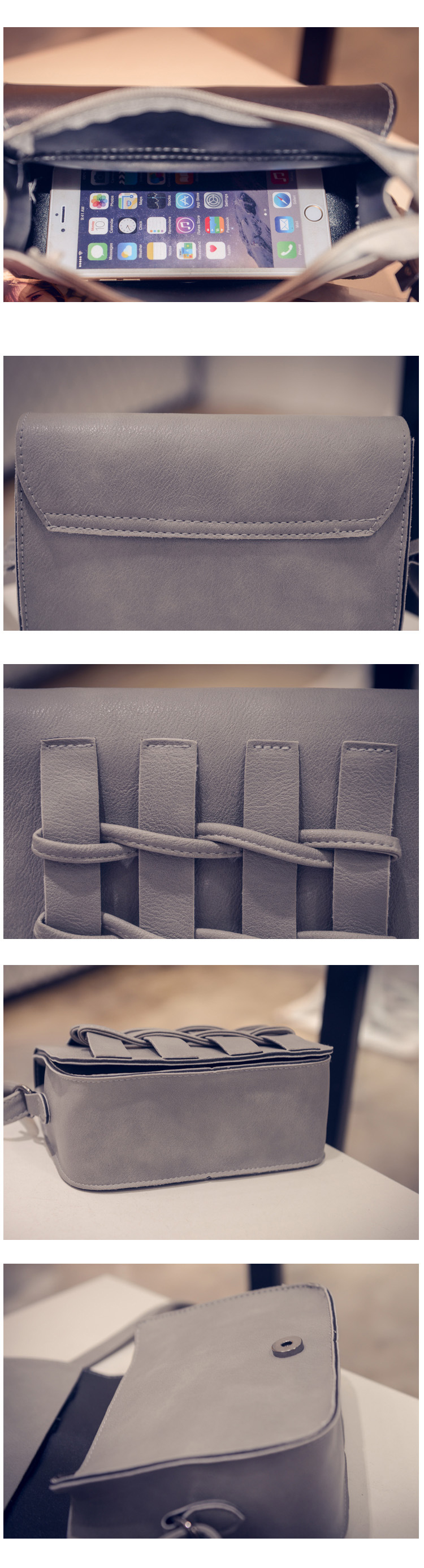 New twist pattern Cross mini-back woman bag Pretty