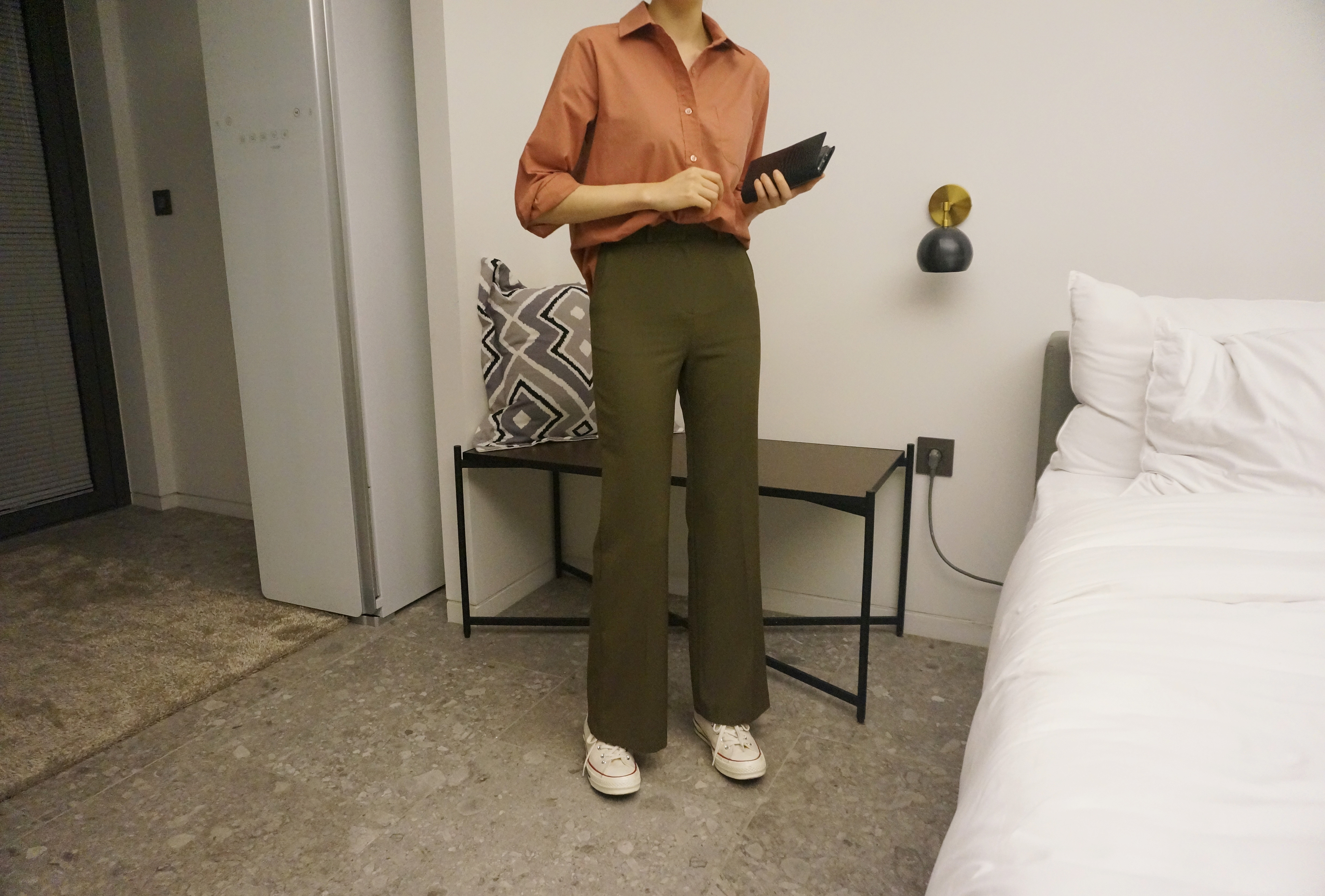 New Women's Pants Autumn Women Wide Day Pit Sla