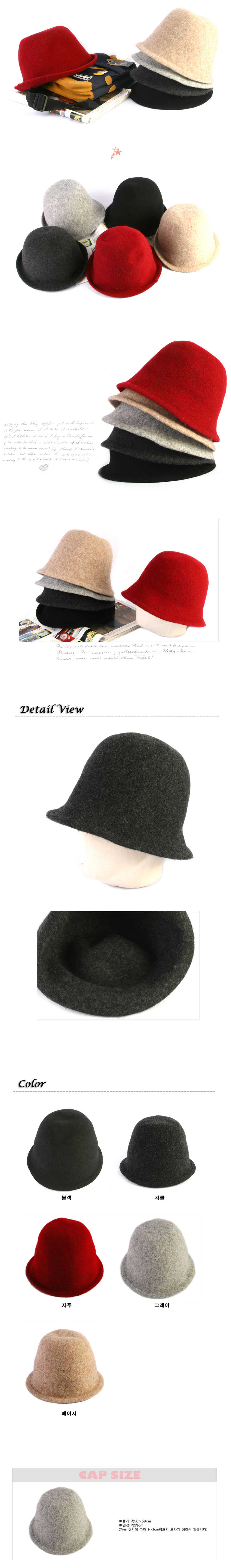 Women Sun Hats Plain Simple Bunny Hat Bucket Hat A