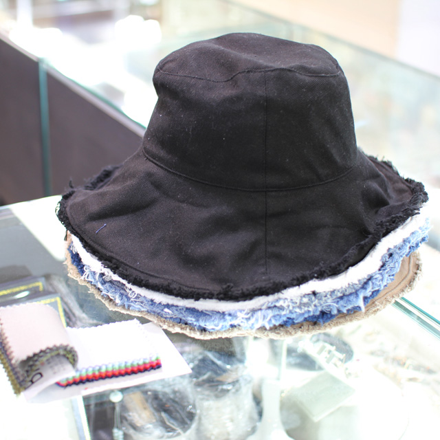 Women Sun Hats Buckets Hat Denim Wave Wire Overall