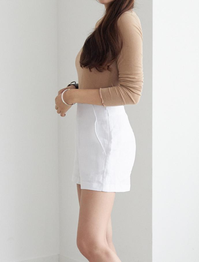 Slim Round Span Long Sleeve Polo T-Shirt