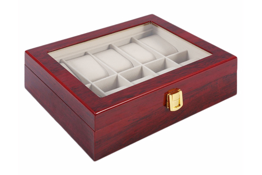 NEW WATCH BOXES Luxury rosewood watch case 12 high