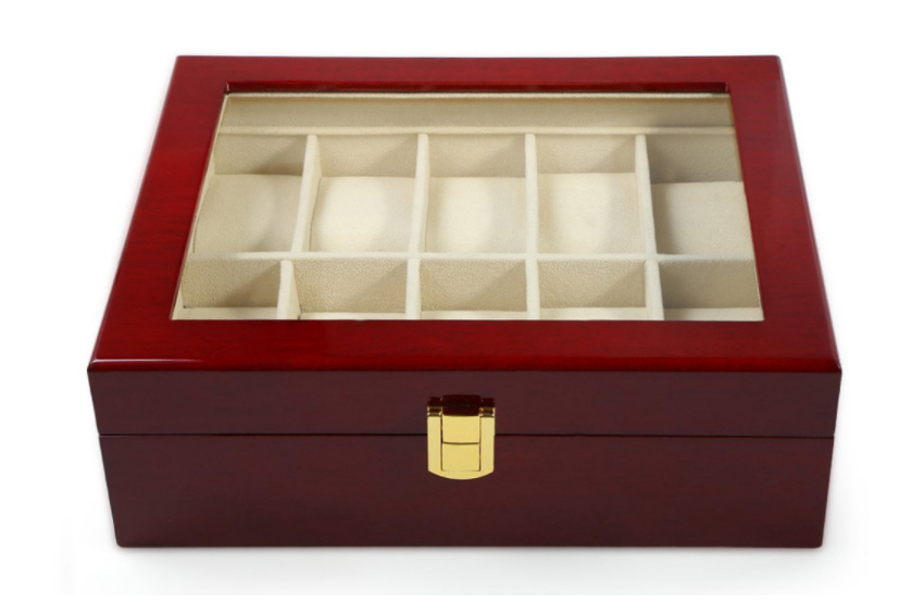 NEW WATCH BOXES Luxury rosewood watch case 12 high