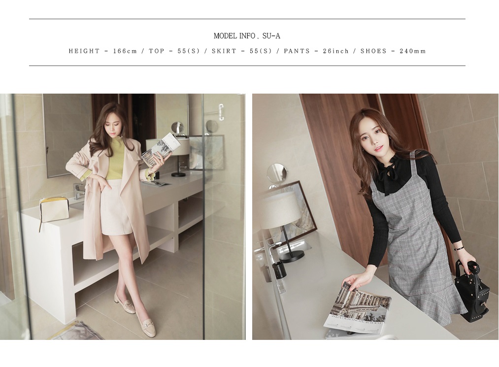 New Striped Bustier T-shirt + One Piece Set Ladies