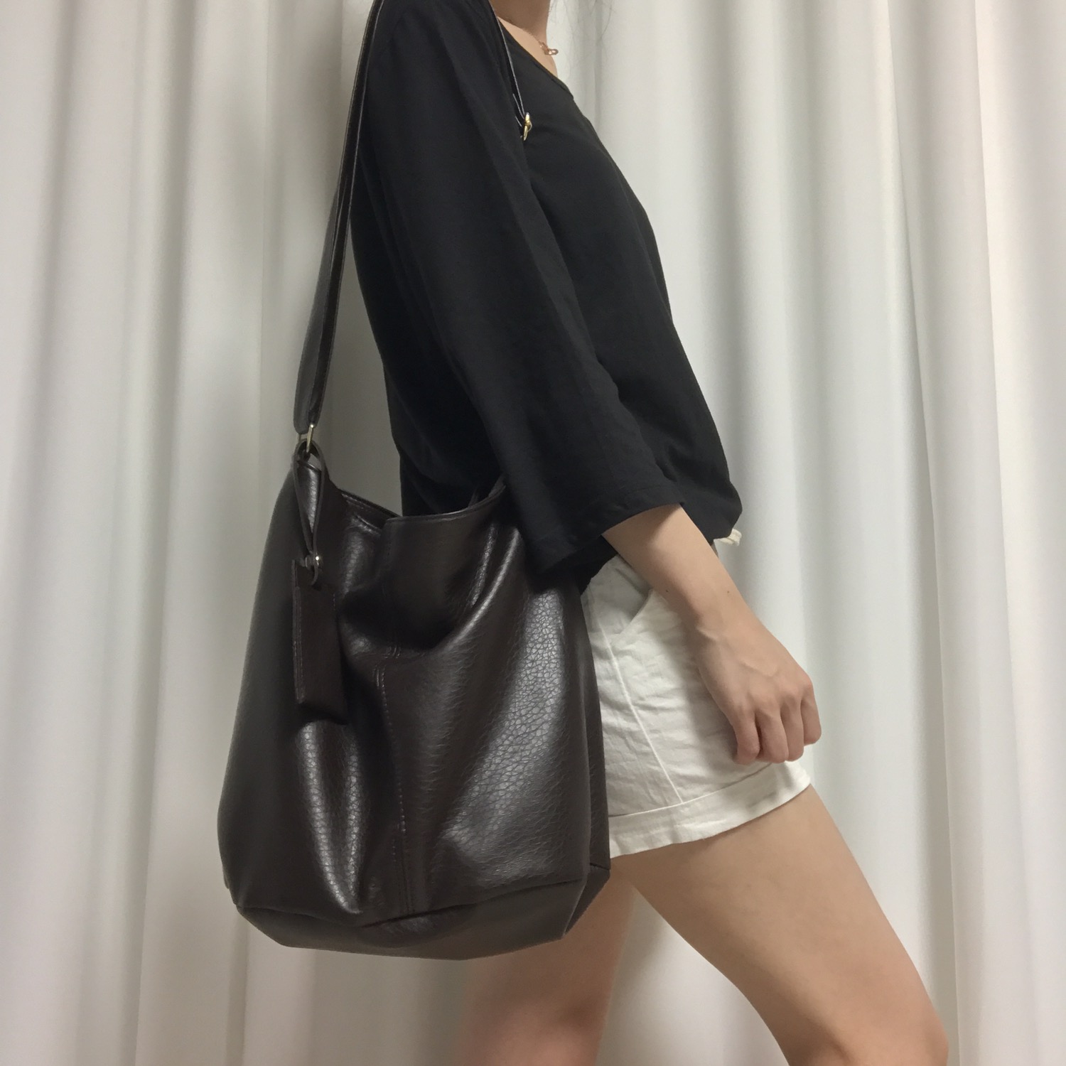 New Women's Bags Leather briefcase bag