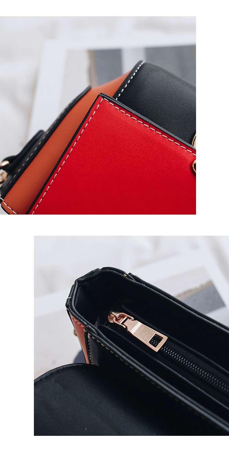 New color buckle cross chain mini bag pretty bag w