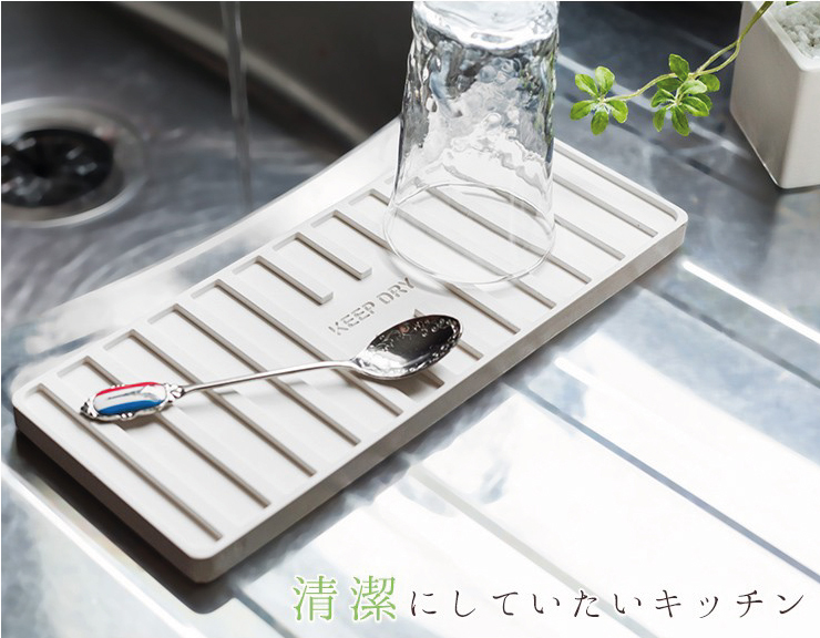 Diatomaceous earth mini cup drying table White cup