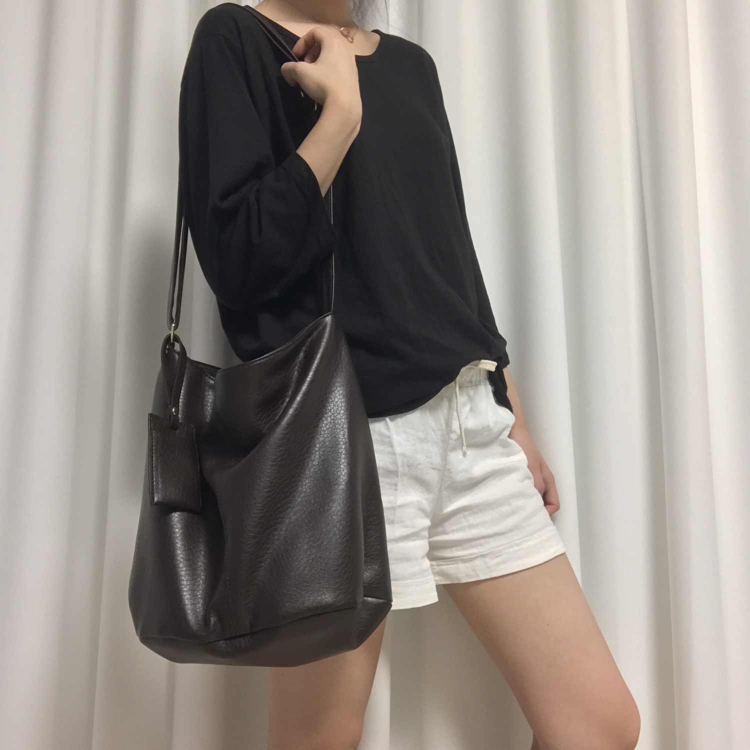 New Women's Bags Leather briefcase bag