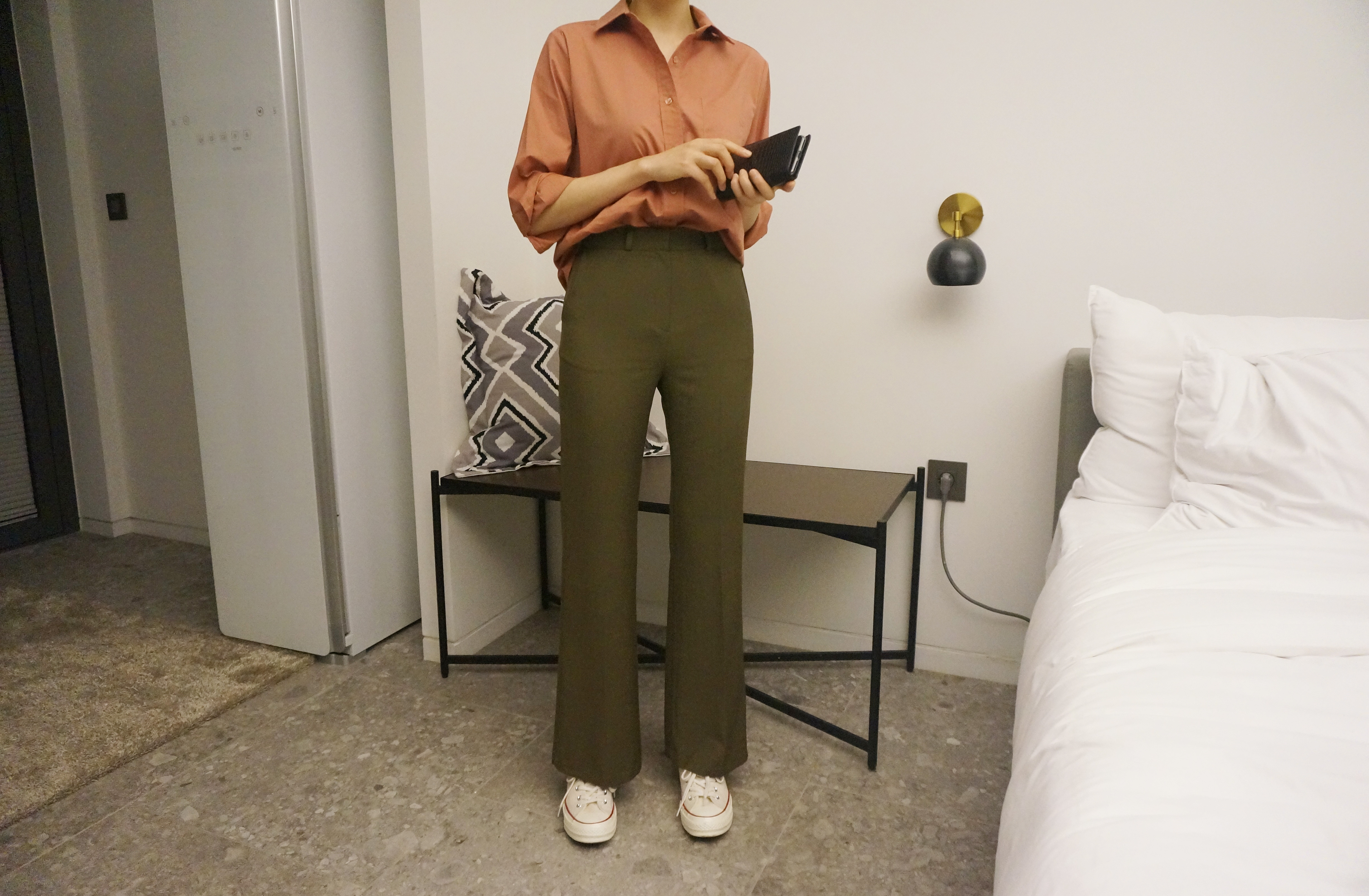 New Women's Pants Autumn Women Wide Day Pit Sla