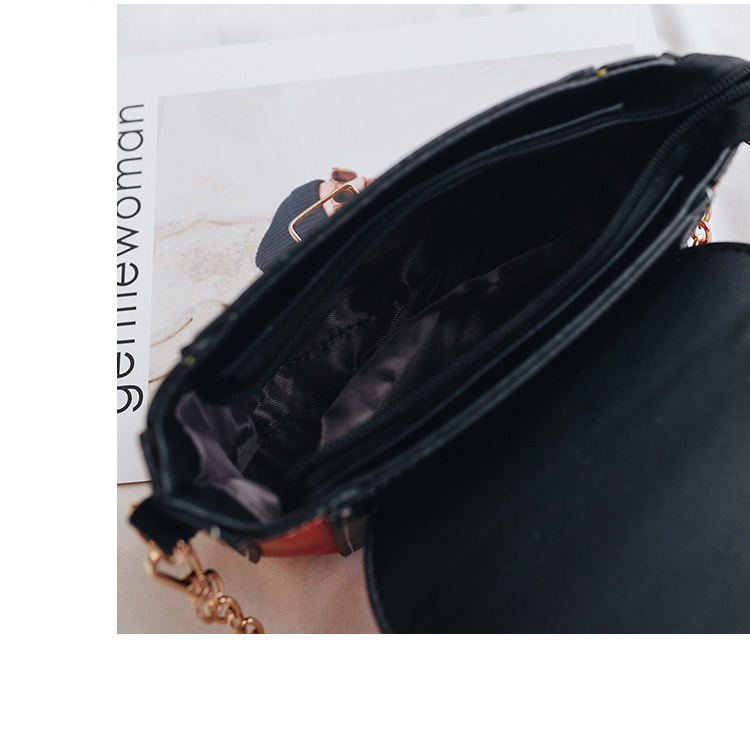 New color buckle cross chain mini bag pretty bag w