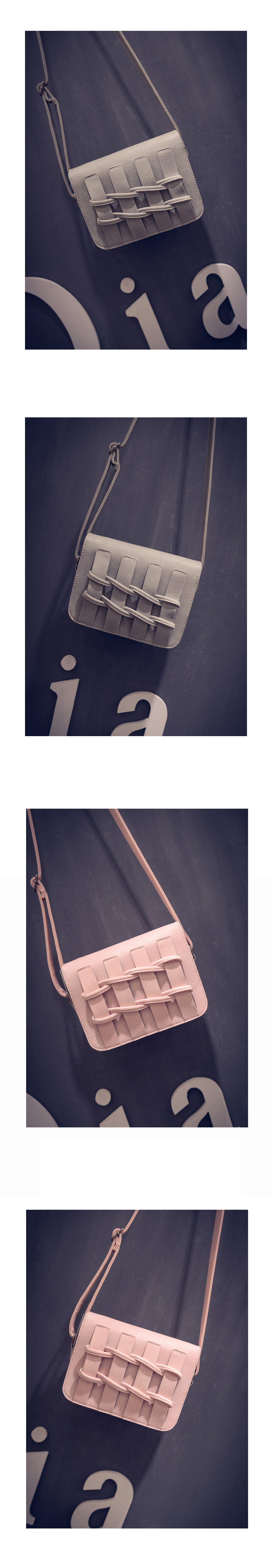 New twist pattern Cross mini-back woman bag Pretty