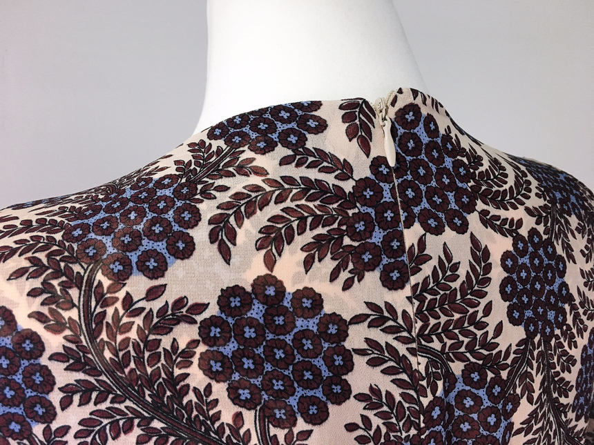 Goddess flower chiffon long dress autumn visitor w