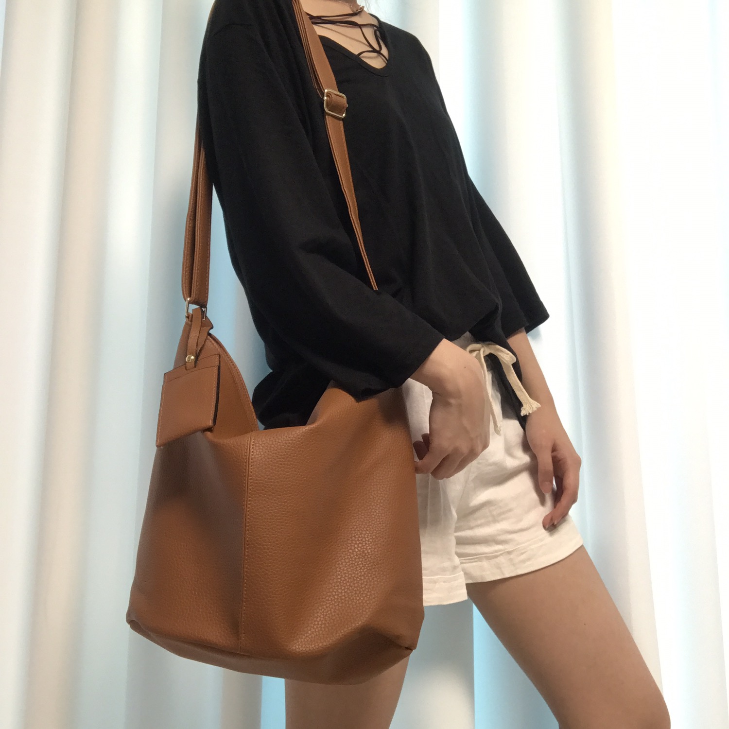 New Women's Bags Leather briefcase bag