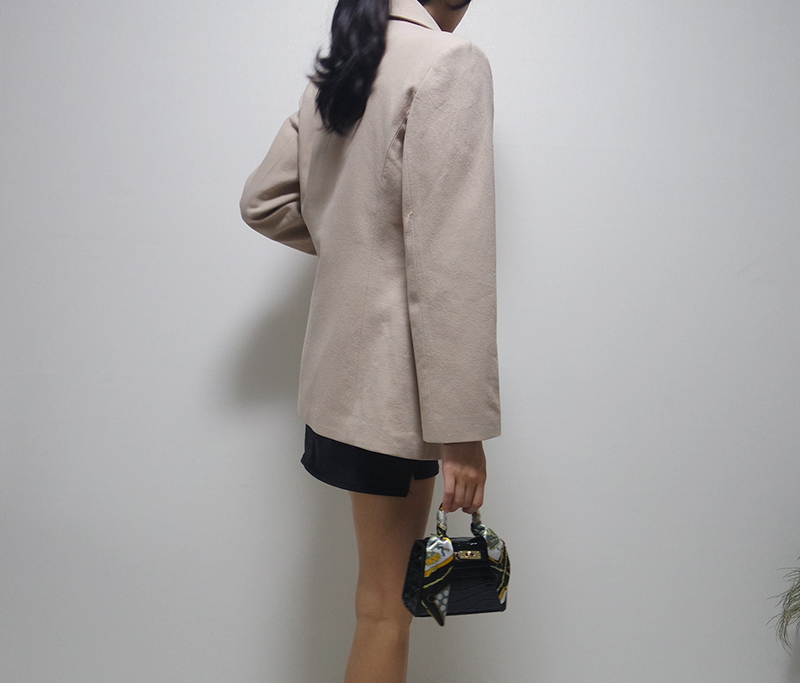 New Mini cross back tote 3color back co-ordinated 