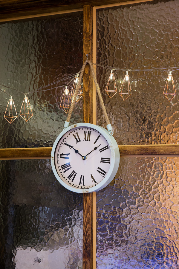 Noiseless vintage steel wristwatch Wall clock 4 ki