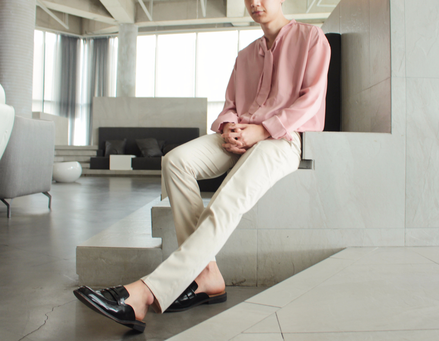 New Men's Pants Beige Men Slax Slacks Cody Pant