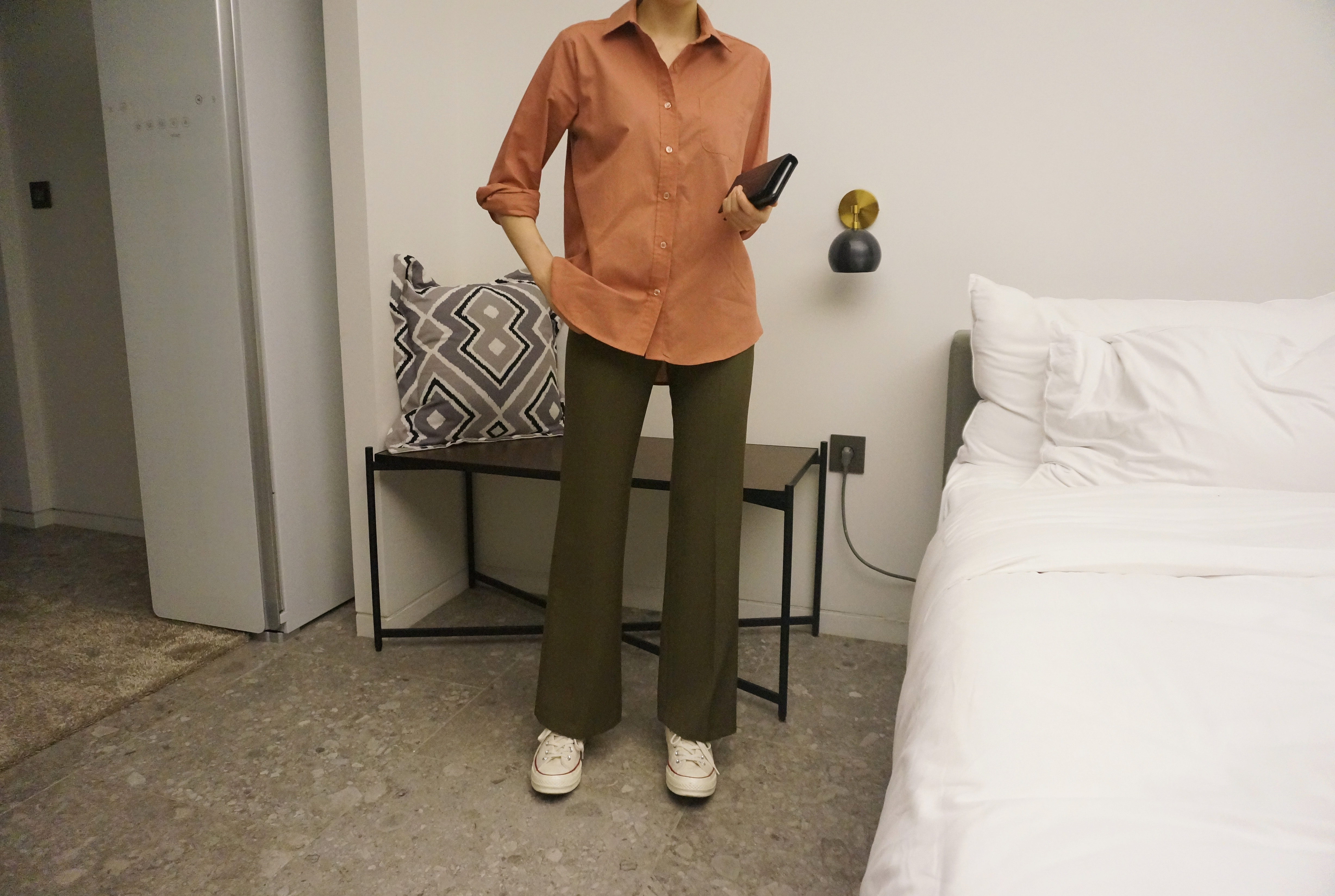 New Women's Pants Autumn Women Wide Day Pit Sla