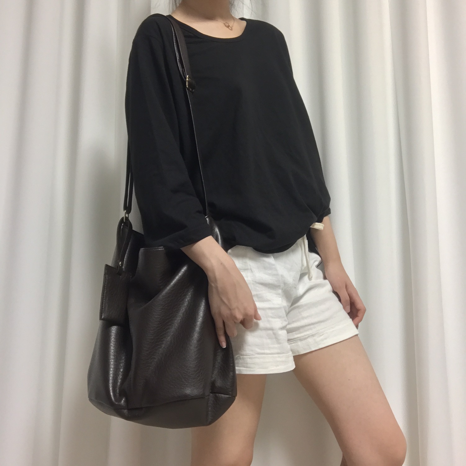 New Women's Bags Leather briefcase bag