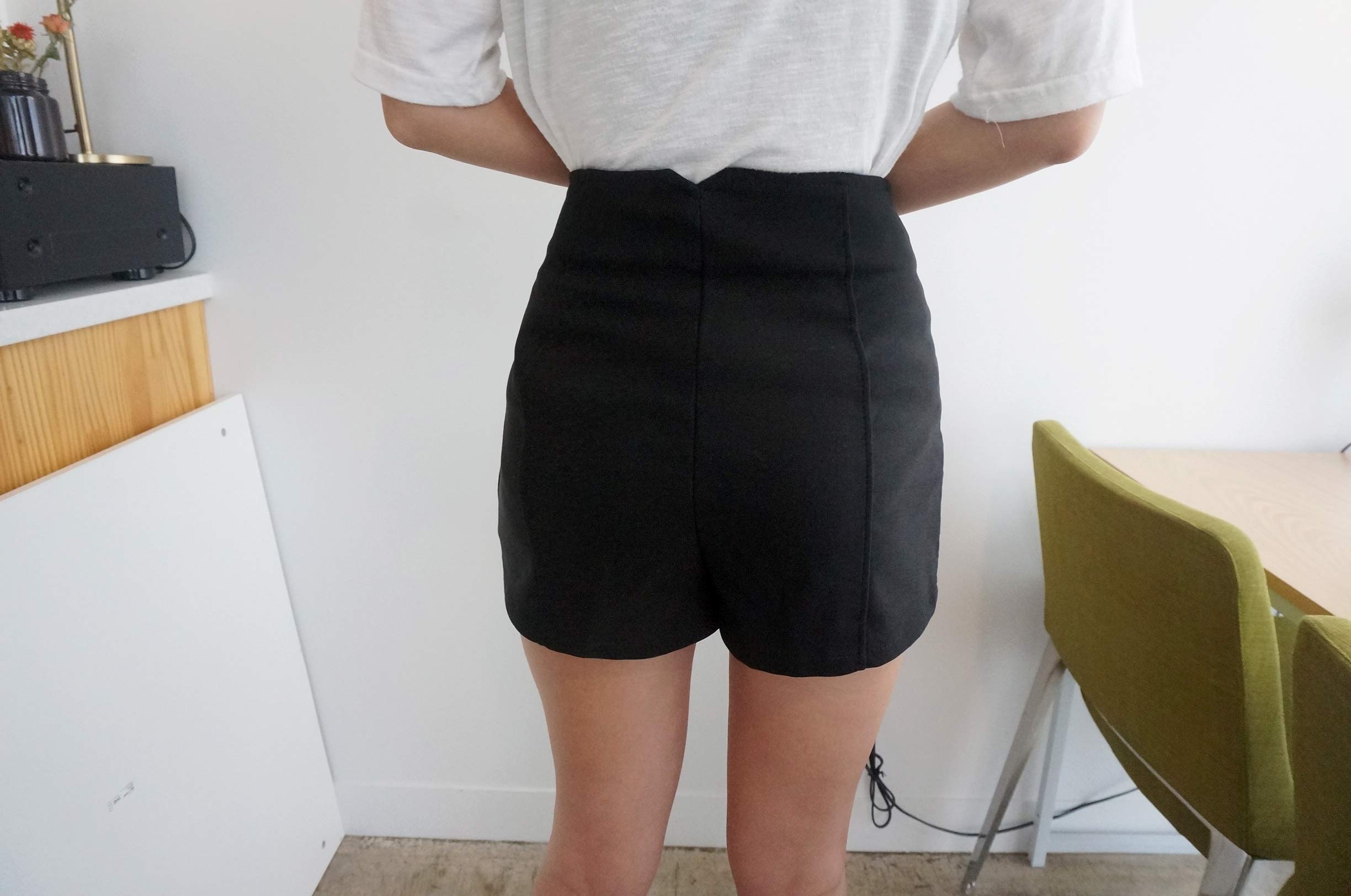 Women Short Pants High Waist Short Pants # 2color 