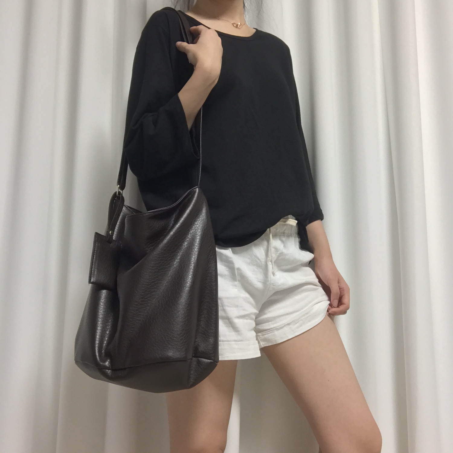 New Women's Bags Leather briefcase bag