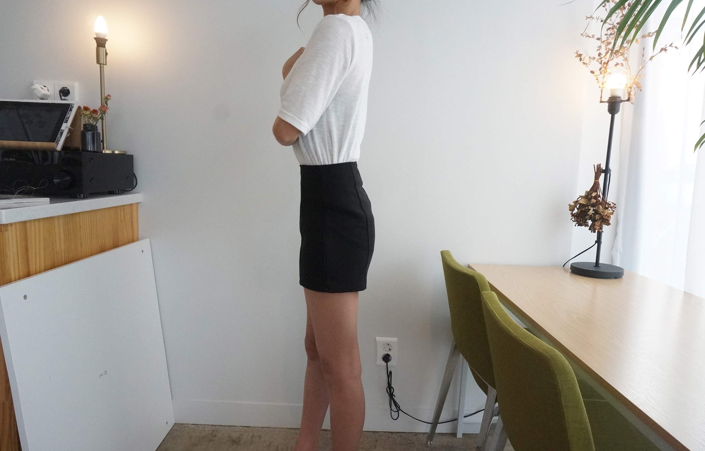 Women Short Pants High Waist Short Pants # 2color 