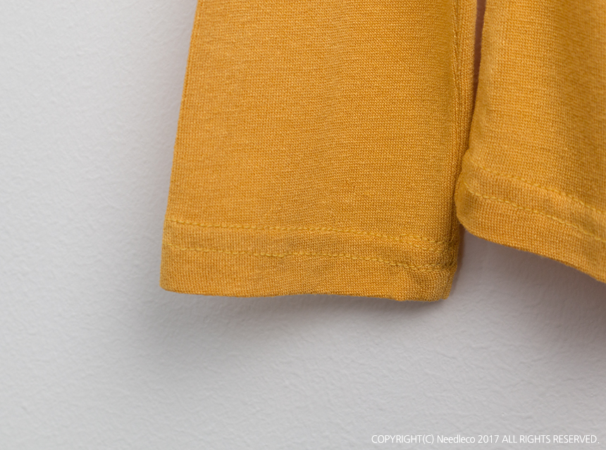 Basic Lips Neck Long Sleeves Polo 5 Color Boat Nec