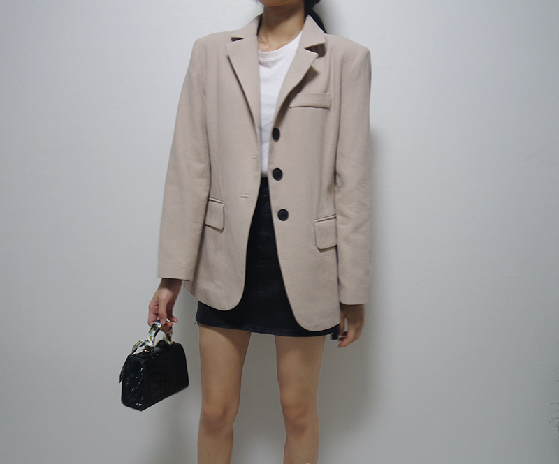 New Mini cross back tote 3color back co-ordinated 