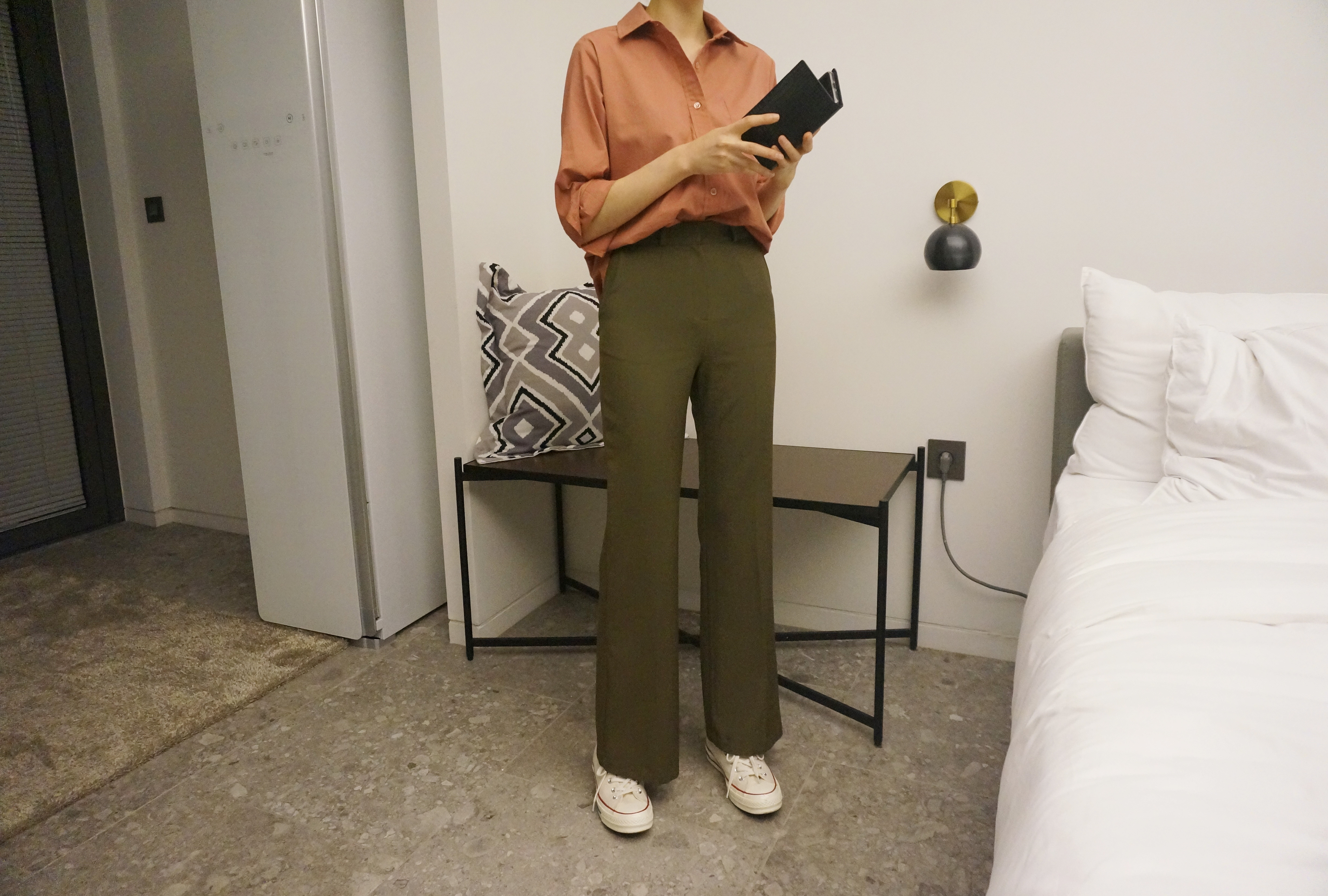 New Women's Pants Autumn Women Wide Day Pit Sla