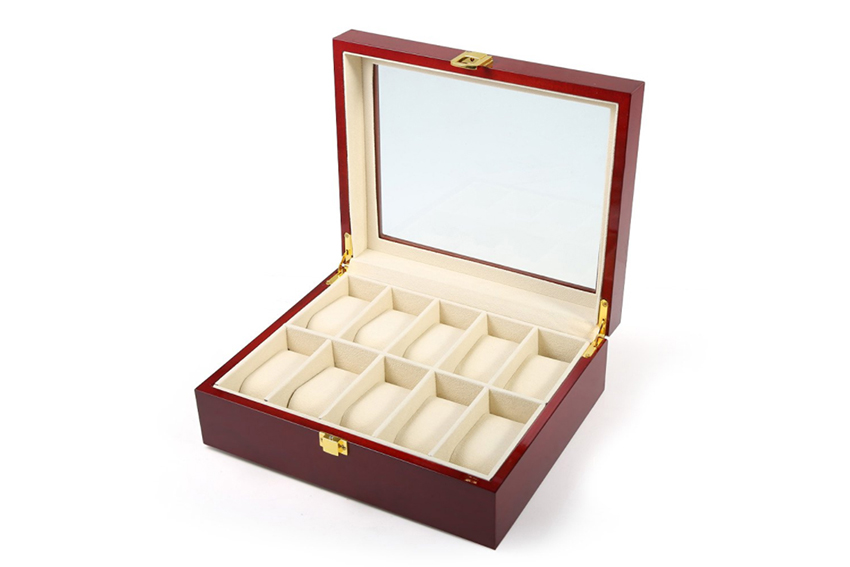 NEW WATCH BOXES Luxury rosewood watch case 12 high