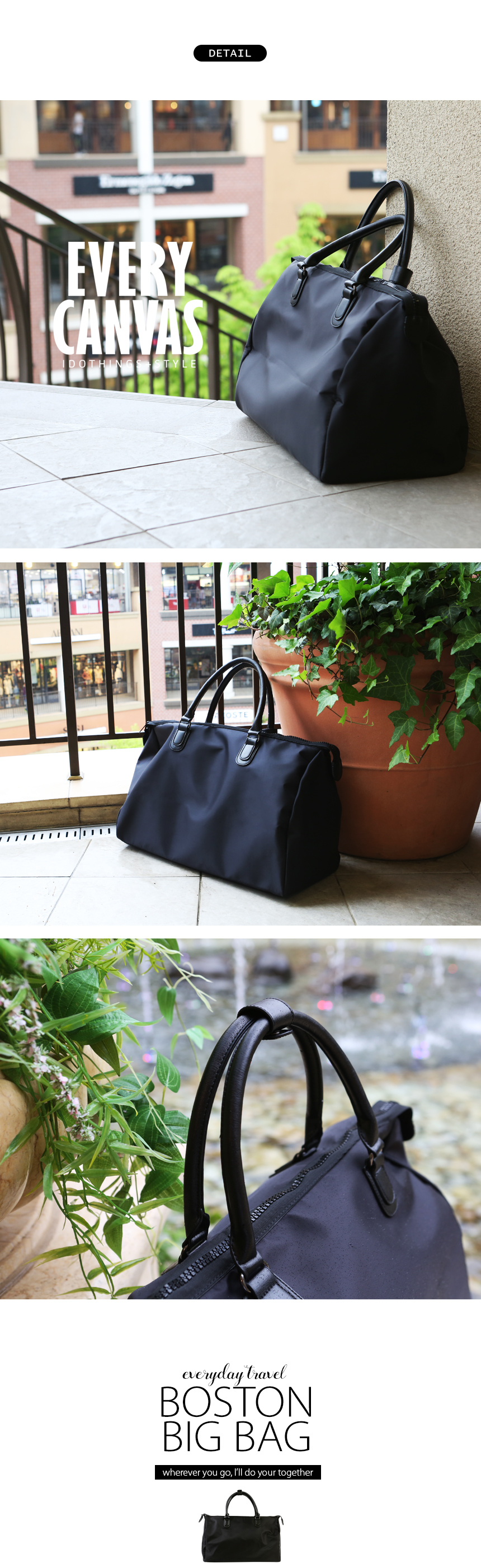 Travel Luggage Boston Bag Travel Bag Carrier Combi