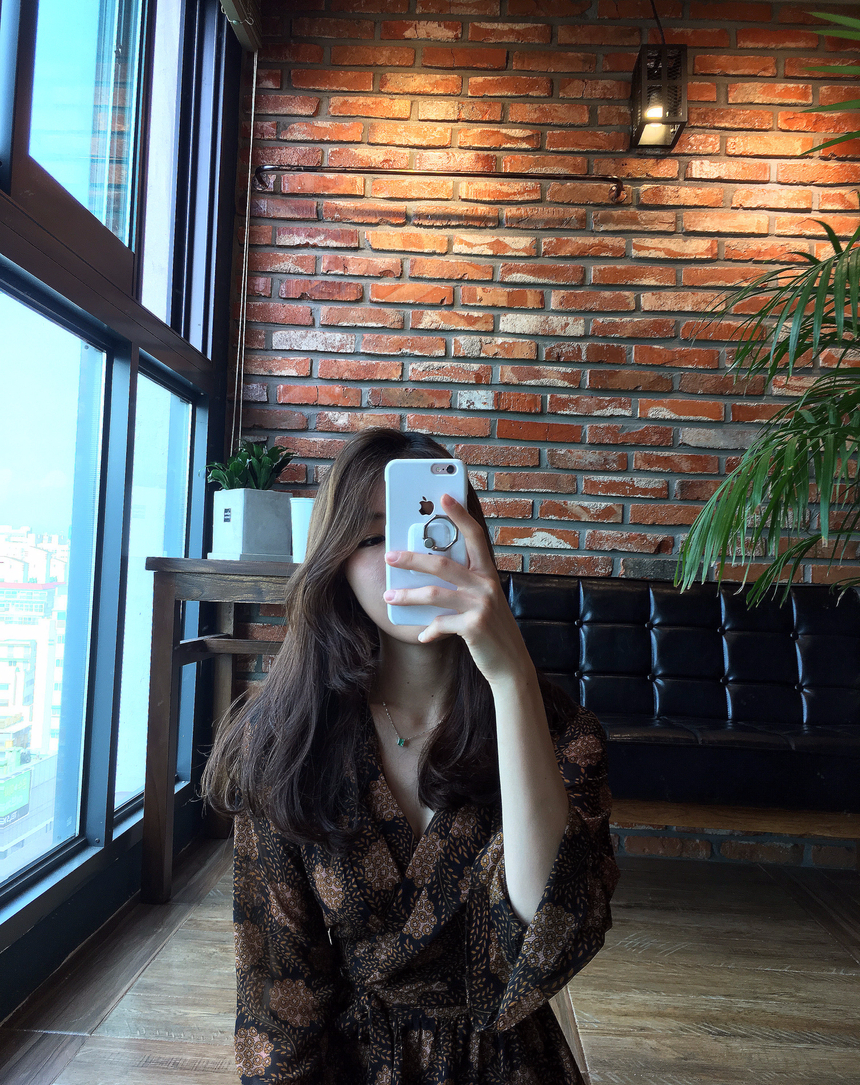 Goddess flower chiffon long dress autumn visitor w