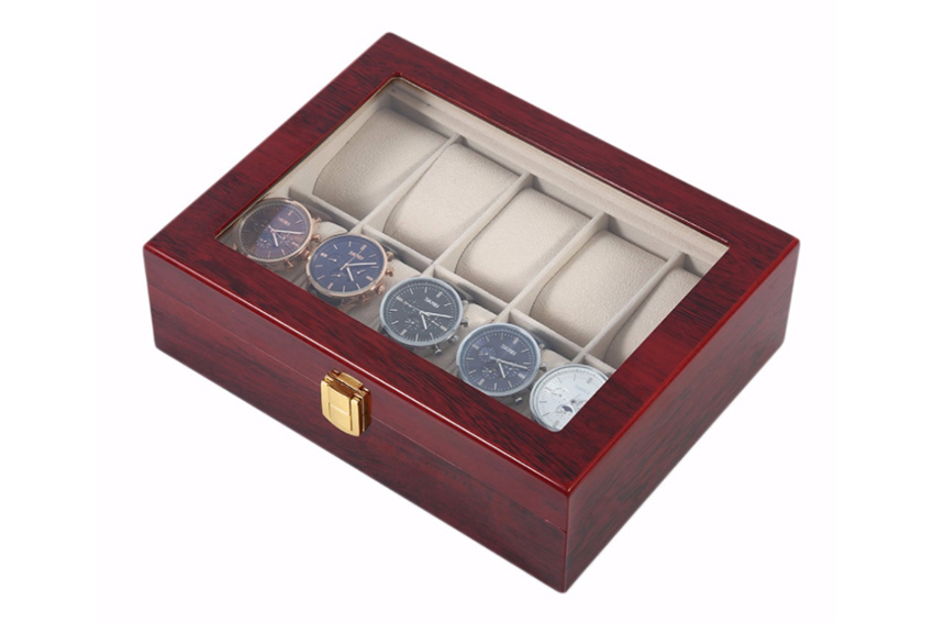 NEW WATCH BOXES Luxury rosewood watch case 12 high