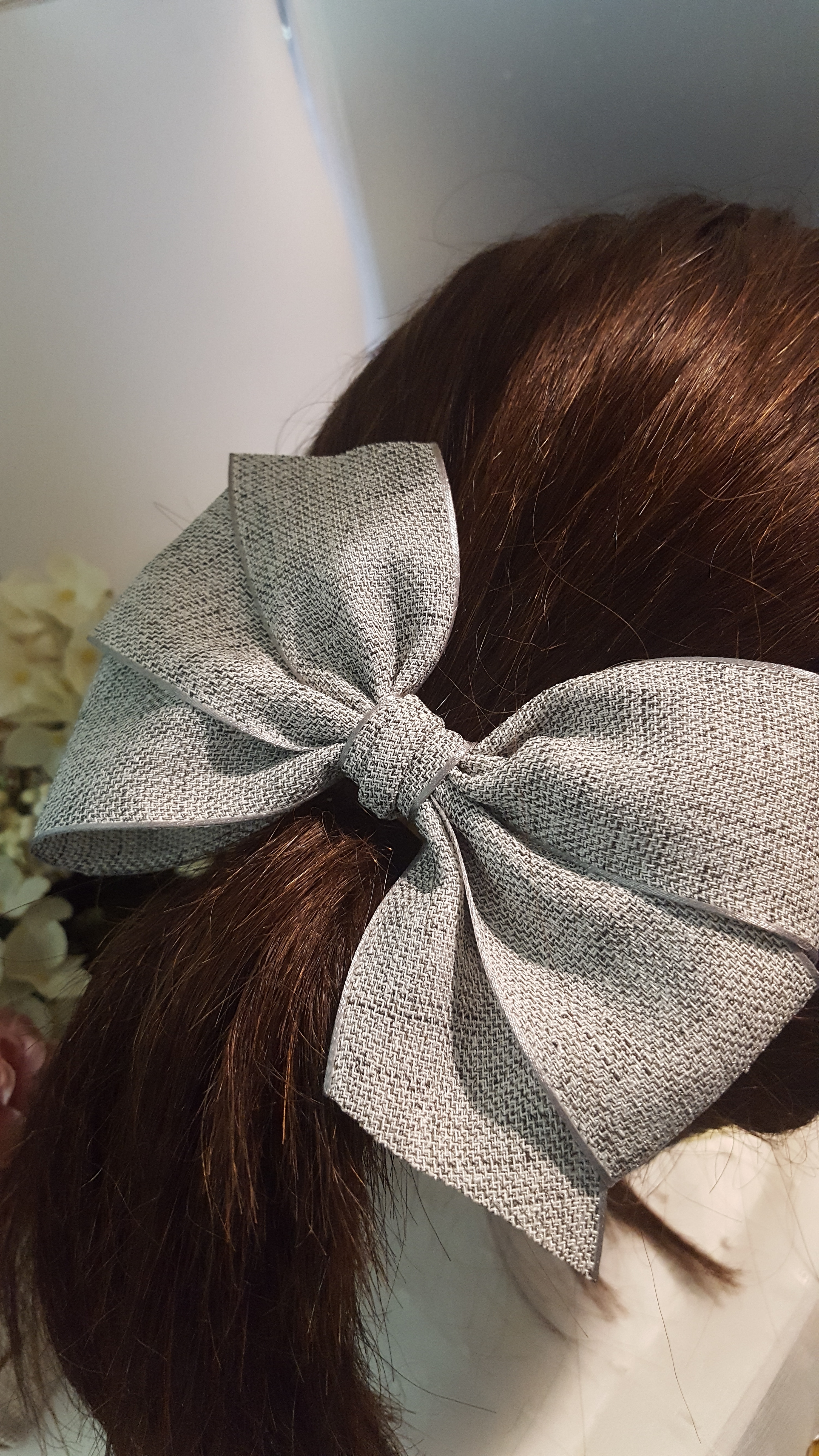 New ribbon pin hairpin handmade hairpin