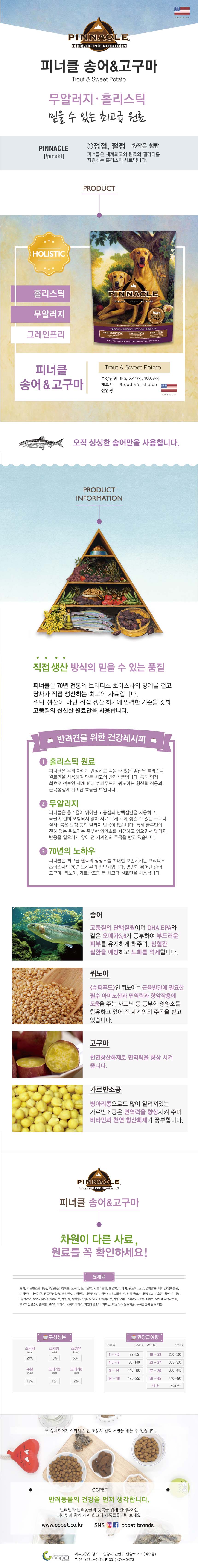 NEW PET DOG FEED Pinball Trout &amp Sweet Potato 1