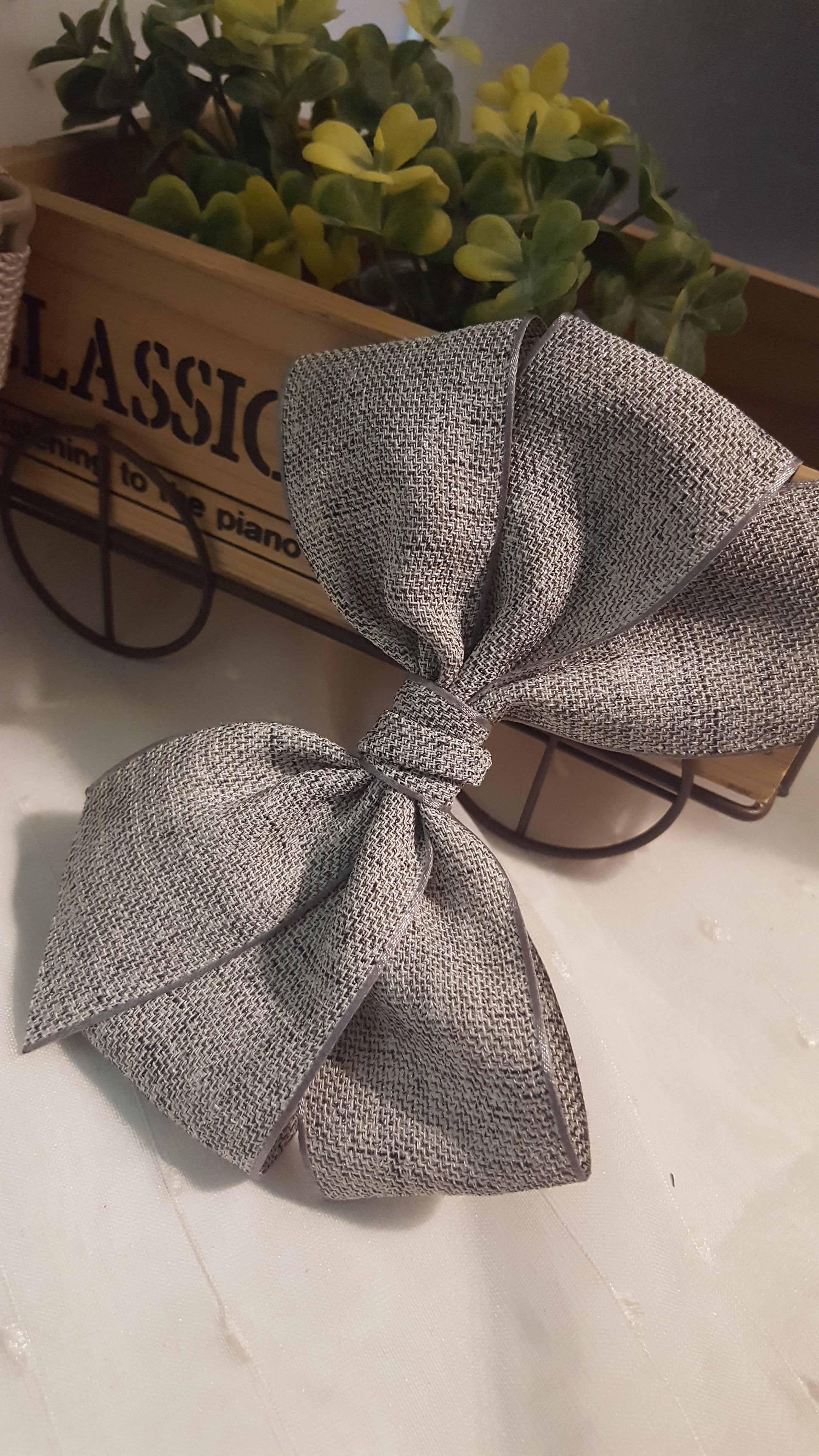 New ribbon pin hairpin handmade hairpin