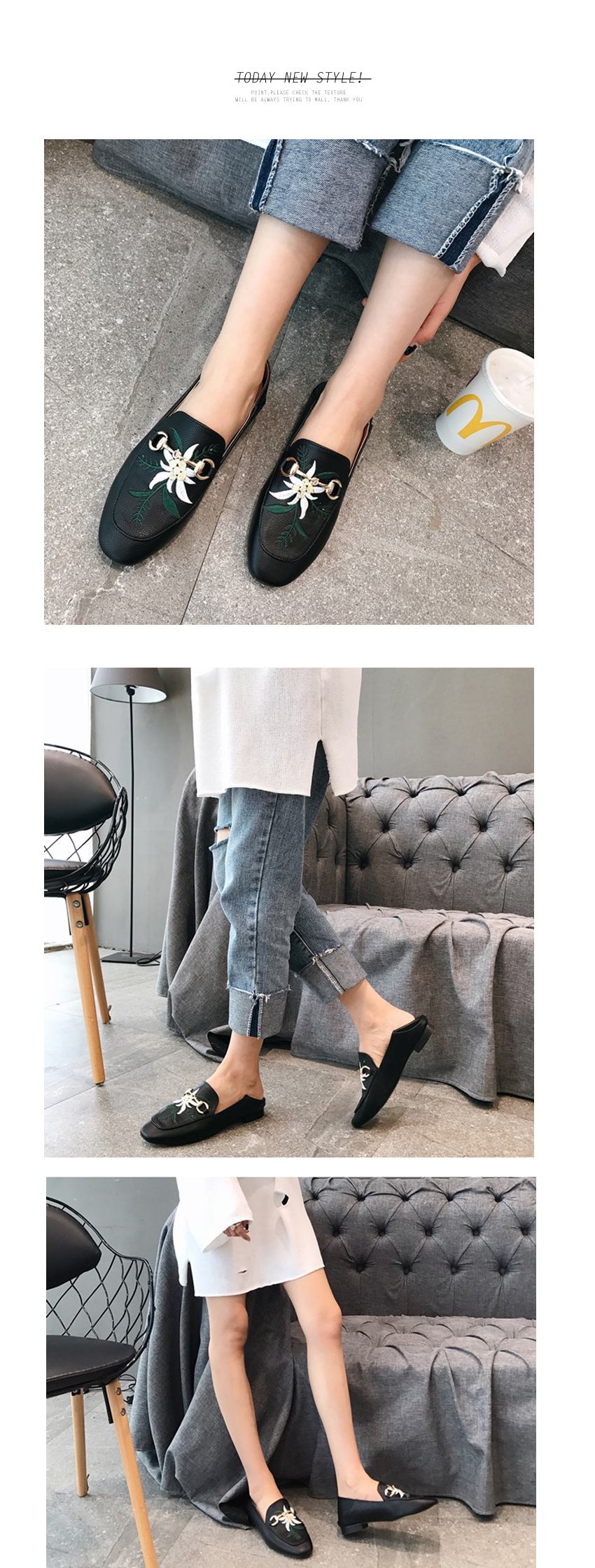 New Blower Styling Women's Slip-on Oxford Foam 