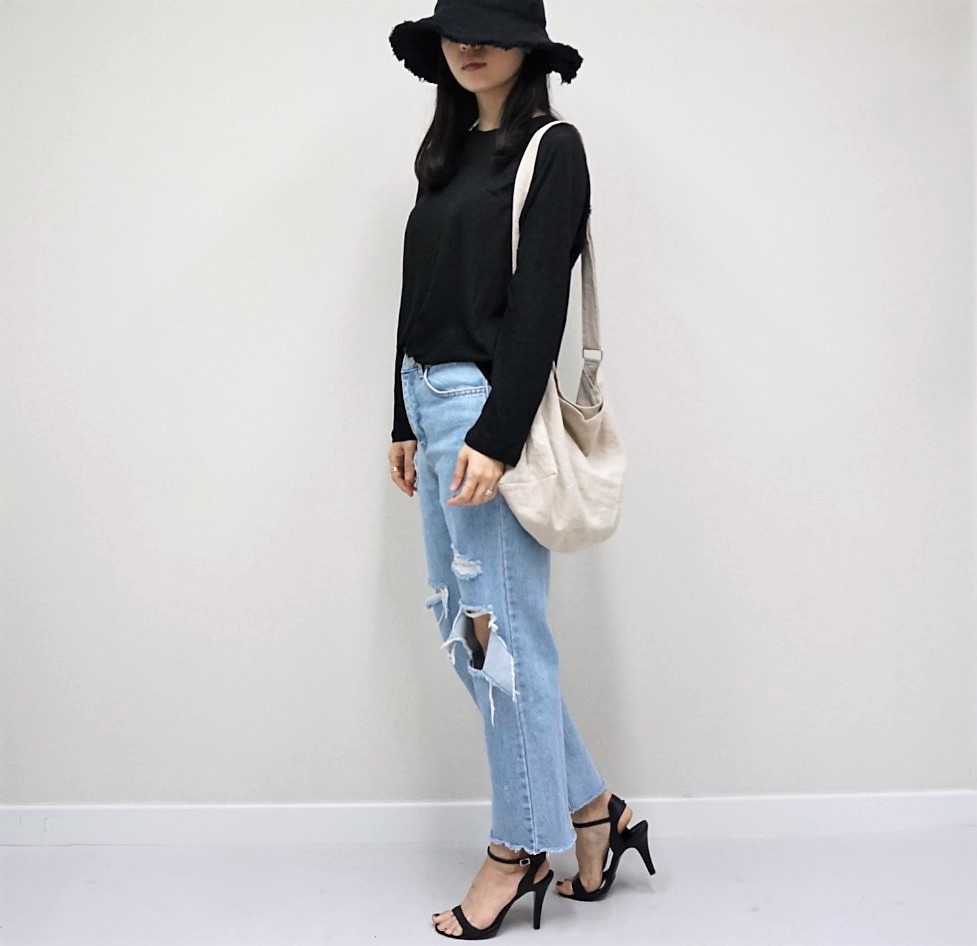 Women Sun Hats Chic Wire Humbly Black Holiday Look