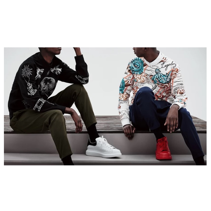 Men Height Shoes 17FW Alexander McQueen Overalls 0