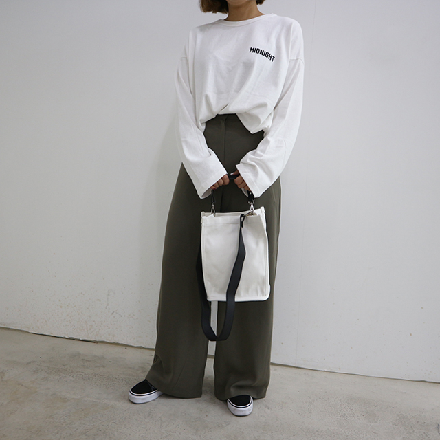 New Women's Pants High Waist Wide Long Slacks W