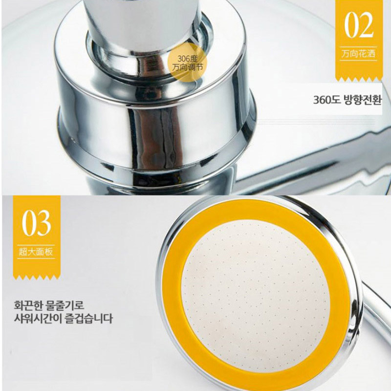 NEW POWERFUL SHOWERHEAD Bathroom Shower Head Repla