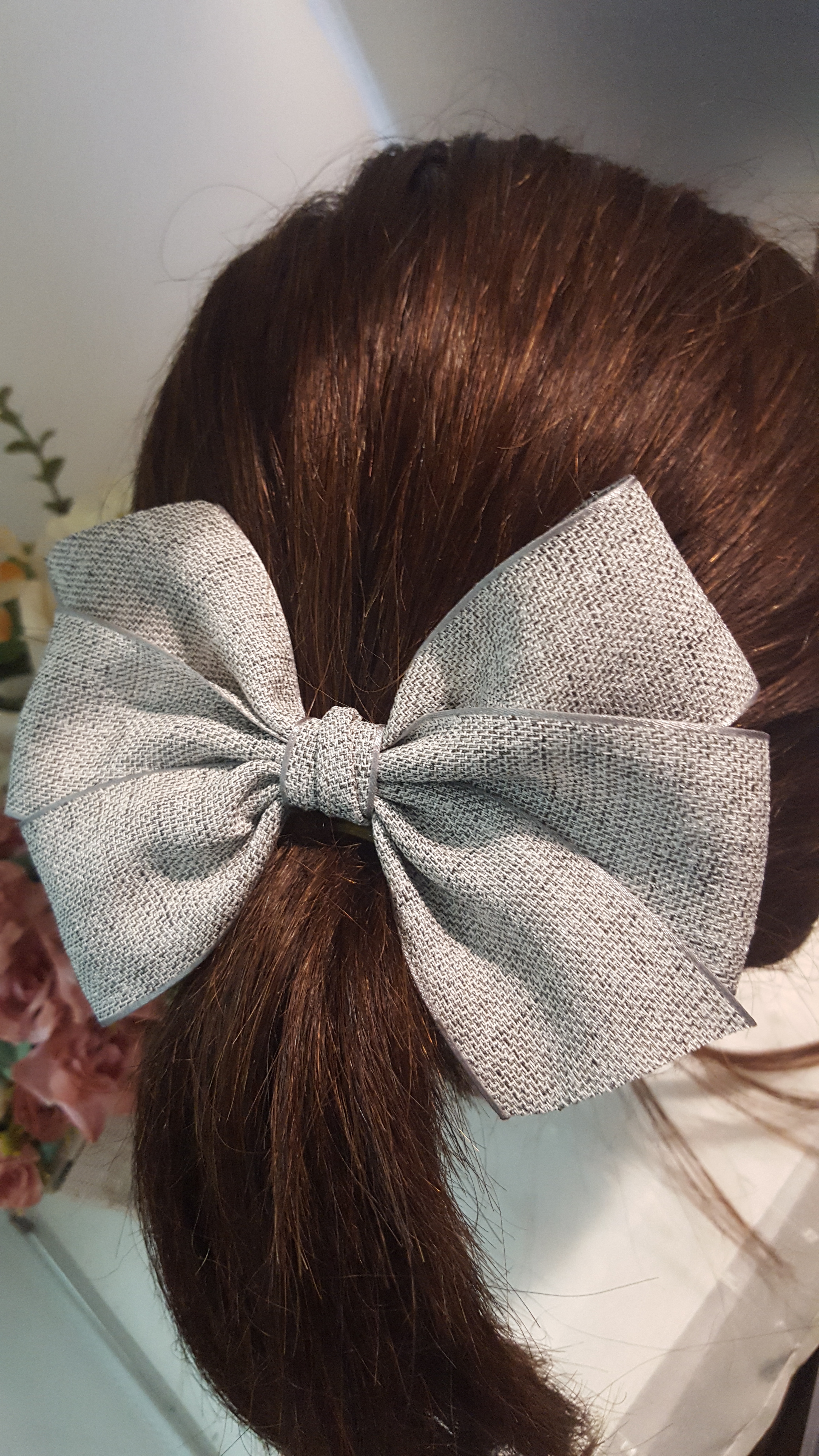 New ribbon pin hairpin handmade hairpin