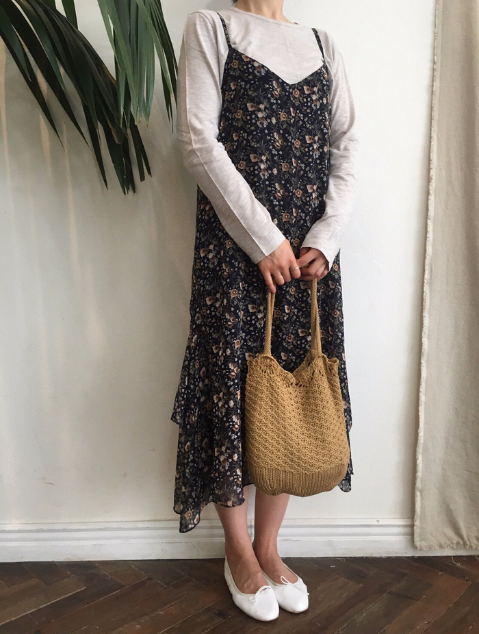 Feminine look flower bustier autumn dress strap st